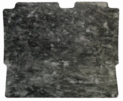 Almohadilla de aislamiento de capó plana de fibra de vidrio 1 pieza para Pontiac GTO LeMans 1965-67 con clips Foto 1 de 4