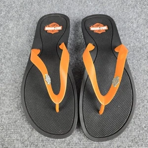 Harley Davidson Men's Mill Flip Flops Sandals Shoes Size 11 - Picture 1 of 7
