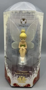 Tinker Bell Baumspitze sitzend auf Fingerhut Disney Weihnachten 11" neu versiegelt 2007 - Bild 1 von 6