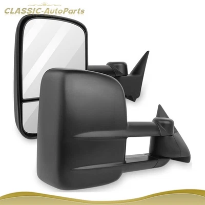 Par de espejos retrovisores eléctricos para camioneta Chevy GMC C/K 1500 2500 3500 1988-1998 Foto 1 de 4