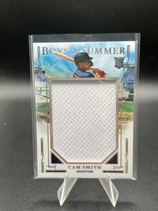 2025 Boys of Summer Baseball Cam Smith Rookie Jumbo Jersey Patch #'d 52/99 - Picture 1 of 2