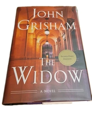 SIGNED + NEW - THE WIDOW by John Grisham 2025, HB 1st ed. Mylar cover Ships Free - Image 1 of 4