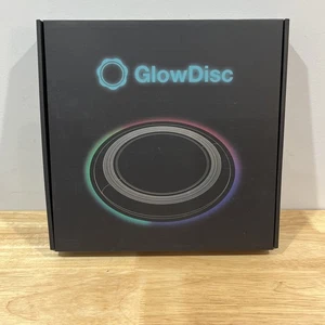 GlowDisc - The Original LED Light Up Flying Disc Bicycle Imagine Rechargeable - Picture 1 of 4