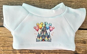 Ropa de muñeca Labubu camiseta blanca 15-17 cm vestir castillo Mickey globos - Imagen 1 de 1