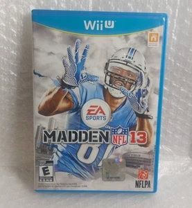 Madden NFL 13 Nintendo Wii U - Complete CIB - Picture 1 of 3