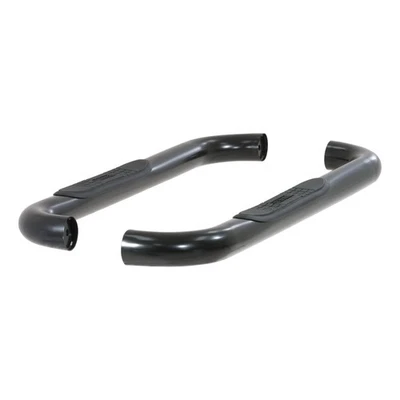 3in Black Nerf Bars Steps for 1999-2016 Ford F-250/F-350 Super Duty Standard Cab - Image 1 of 4
