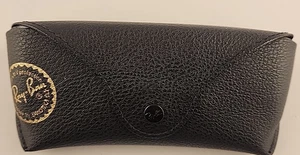 Ray-Ban Leder Soft-Hard schwarz Etui mit Reinigungstuch gebraucht - Bild 1 von 7