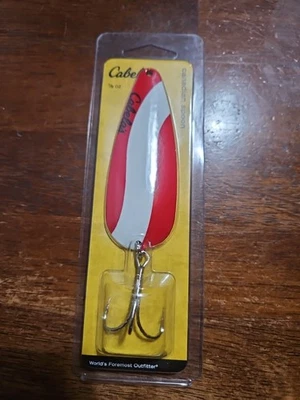  Cabelas 7/8 Oz.  Canadian Spoon Fishing Lure New In Package Made In USA  - Image 1 of 4