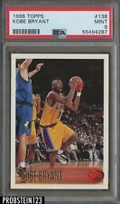 1996 Topps #138 Kobe Bryant Los Angeles Lakers HALL OF FAME Rookie PSA 9 MINT