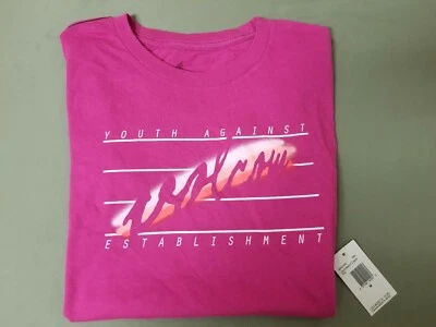 New Volcom Juniors Youth Against Establishment Shirt Top. - Image 1 of 4