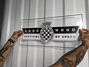 Goodwood Festival of Speed Sign Mancave Garage - Imagen 1 de 7