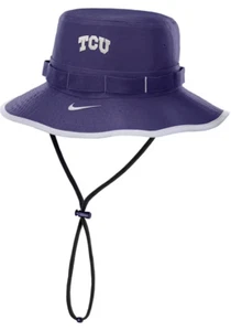 $ 40 Nike Herren TCU HORNED FROGS lila Dri-FIT Apex OnField Buschhut Fischerhut - M - Bild 1 von 6