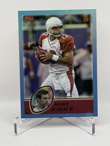 2023 Topps Composite Football Kurt Warner Archives Blue Foil #91/99 Cardinals - Foto 1 di 1