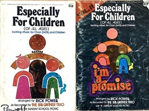 Especially for Children Of All Ages Exciting Music SATB by Rick Powell Lot Of 2 - Picture 1 of 5