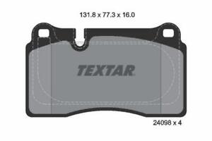 TEXTAR 2409803 Plaquettes de freins pour AUDI A3 Sportback (8PA) TT Coupe (8J3)