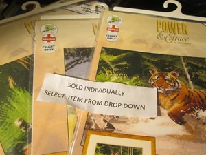 John Clayton Power & Grace Cross Stitch CHART-Your Choice-Heritage Crafts - Picture 1 of 4