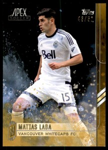 2015 Topps Apex MLS Gold #93 Matias Laba /50