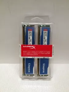 Kingston HyperX BLU 8GB Kit / 2 x 4GB DDR3 1333MHz RAM KHX1333C9D3B1K2/8G - Picture 1 of 5