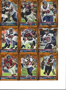 2015 Topps Factory Orange #24/75 Kevin Johnson RC Houston Texans #436 ¡¡LEER!!! - Imagen 1 de 1
