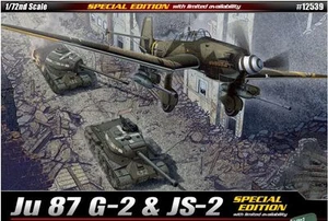 Academy Ju87G-2 Stuka & Soviet JS-2 Edición Especial Modelo Kit 1/72 12539 - Imagen 1 de 4