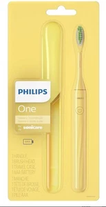 New! Philips One Sonicare Battery Operated Toothbrush - Mango Yellow 💛 - Picture 1 of 2