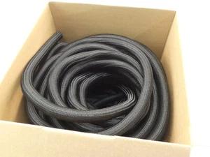Techflex F6N0.75BK 3/4" Negro Autoenvolvente Dividido Trenzado Manga Auto Envolvente... - Imagen 1 de 7
