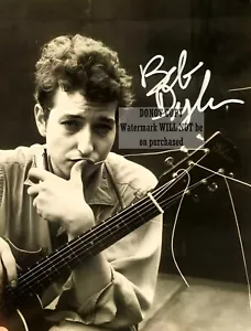 Bob Dylan 8 x10" (20x25 cm) Autographed Signed Photo - Picture 1 of 1