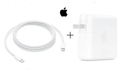 GENUINE Apple USB-C Charge Cable- 2m + Apple 67W USB-C Power Adapter - Image 1 of 2