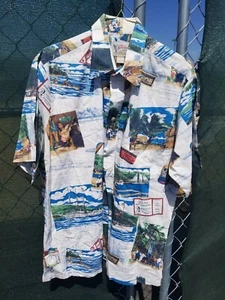 Camisa Hawaiana Camisa de Campamento Kahala por Zane Gris Pesca Para Hombre Talla Grande - Imagen 1 de 3