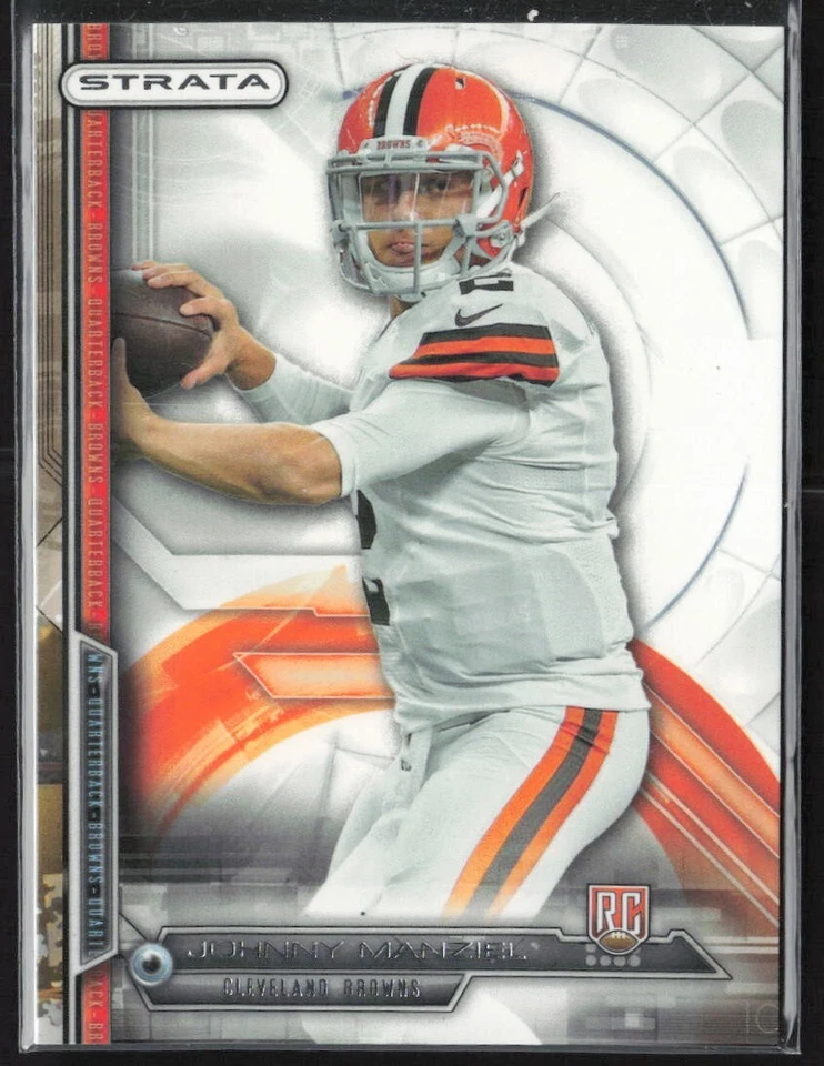 2014 TOPPS STRATA - JOHNNY MANZIEL - RC #200 BROWNS ROOKIE - Image 1 of 3