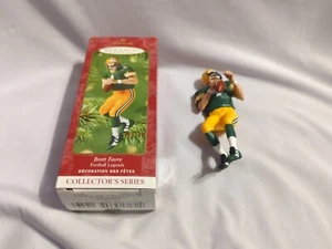 2001 Hallmark Keepsake Ornament, Football Legends "Brett Favre" - PRE-OWNED - Picture 1 of 9