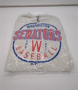 MLB Washington Nationals Men's Lightweight Bi-Blend Hooded Sweatshirt - XL - Picture 1 of 1