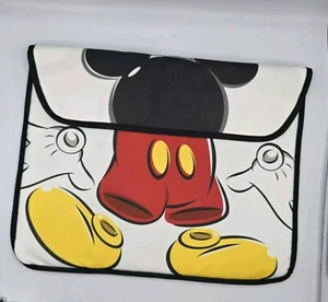 Authentic Disney Ipad Pro Laptop Sleeve Pouch Case Mickey Black White 15""×12" - Picture 1 of 7