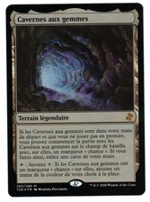 ► magic-style ◄ mtg-gemstone caverns-French time spiral remastered foil-nm