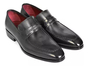 Paul Parkman grau & schwarz Herren Halbschuhe für Herren (ID#068-GRAU) - Bild 1 von 6