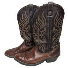 Laredo Women's Kelli 5752 Brown Mid-Calf Western Boots - Size 7.5 M