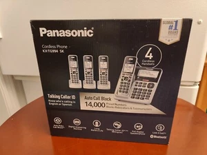 Brand New Panasonic KX-TG994 SK 4 Handset Link2Cell Cordless Phone - Zdjęcie 1 z 1