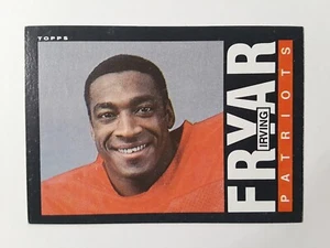 1985 Topps Irving Fryar Rookie #325 football card New England Patriots - Picture 1 of 2