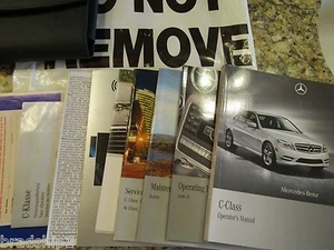 Manuales Mercedes Benz Clase C con estuche - operación / mantenimiento y más - Imagen 1 de 8