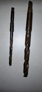 LOT DE 2 FORETS POUR ACIER CONE MORSE ET 2 REDUCTIONS CONE MORSE 3/1 & 3/2 - Picture 1 of 4