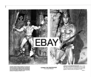 CONAN DER ZERSTÖRER 1984 ORIGINAL FILMFOTO ARNOLD SCHWARZENEGGER RE HOWARD - Bild 1 von 1