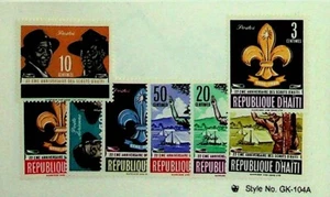 HAITI Sc 491-95,C193-5 NH SET+S/S OF 1962 - SCOUTS - (SC1) - Picture 1 of 2