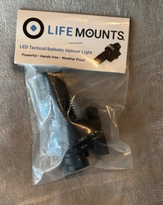 Life Mounts LED Tactical/Ballistic Helmet Light