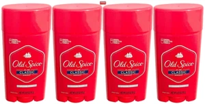 Old Spice Classic Original Scent Round Stick Formula Deodorant 3.25oz -Pack of 4 - Picture 1 of 2