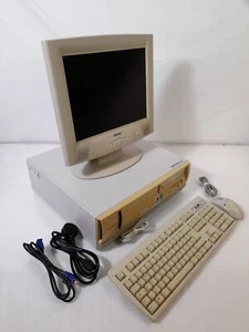 Vintage Compaq Deskpro EN PC Pentium III 800 MHz 510MB 80GB HDD With Peripherals - Picture 1 of 13