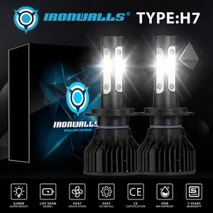 4 Sides H7 LED Headlight Bulbs Hi/Low Beam Globes For Holden Captiva 2006-2014 - Picture 1 of 12