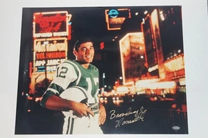 Joe Namath signiert "Broadway Joe" 16x20 Farbfoto Steiner - Bild 1 von 4