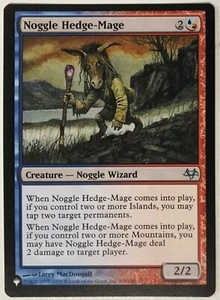 NOGGLE HEDGE-MAGE The List MTG Magic the Gathering NM - Picture 1 of 1