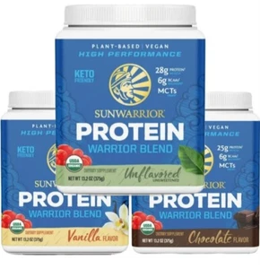 SunWarrior - Warrior Blend, Plant Based, 13.2oz, 02/22/2025, NEW - 3ct SET - - Picture 1 of 4