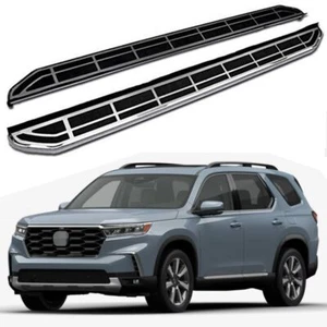 Running Board Side Step Fits for Honda Pilot 2023 2024 Pedal Nerf Bar 2Pcs Fixed - Picture 1 of 16
